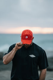 Dad Signature Cap-Red