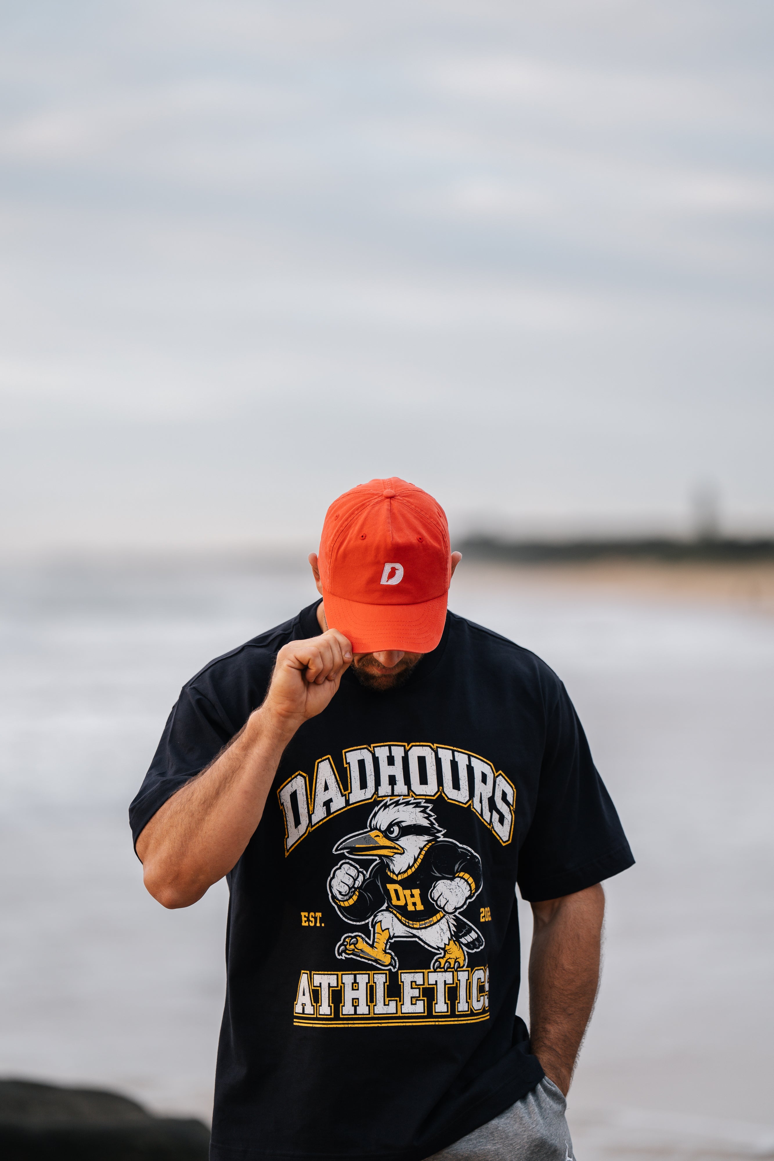 Dad Signature Cap-Red
