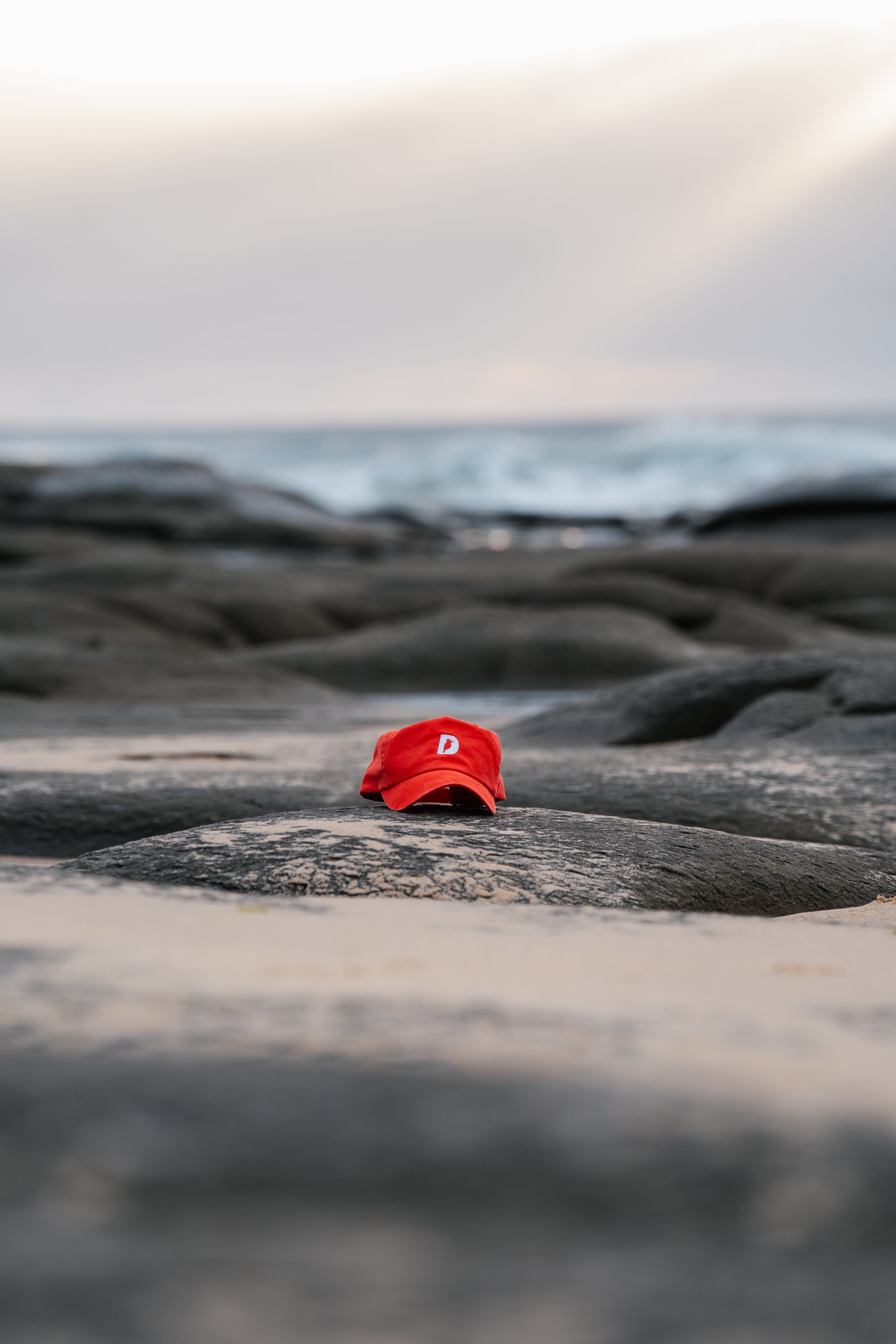 Dad Signature Cap-Red