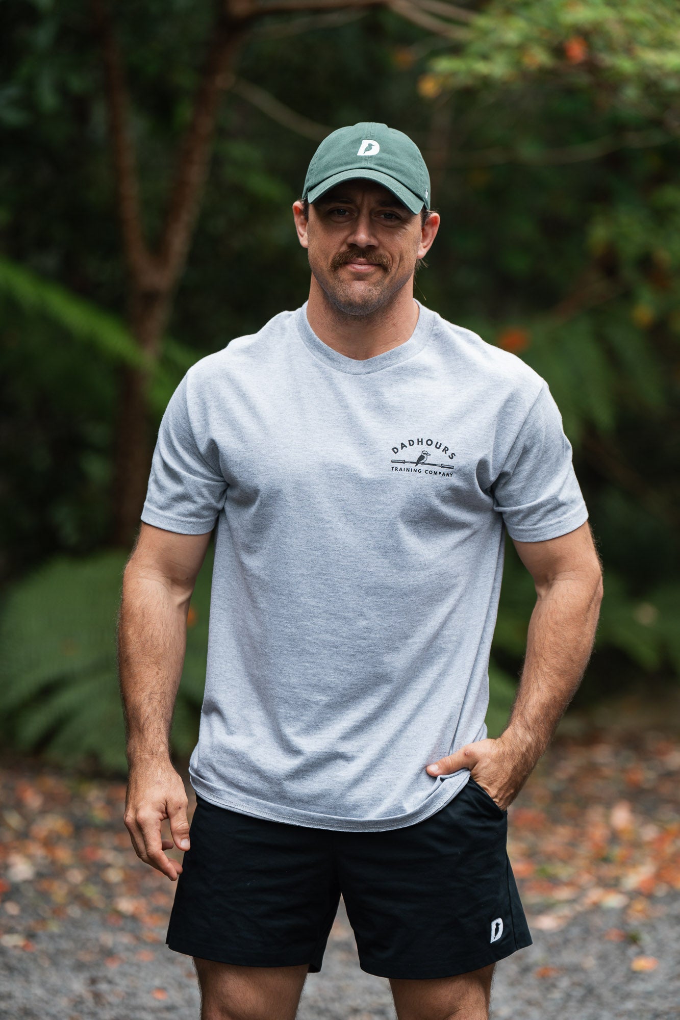 Everyday relax tee - early bird grey