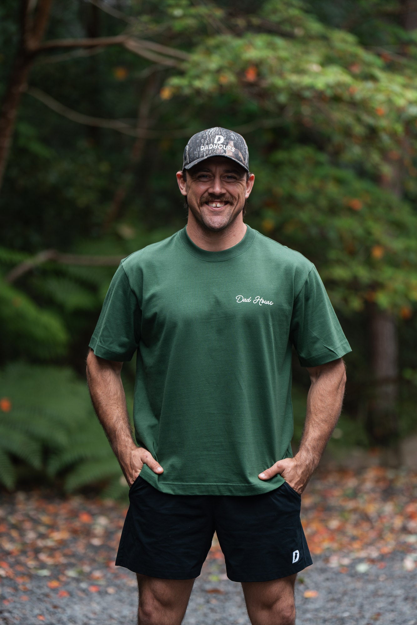 Dad Boxy tee - Cowboy