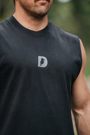 Dad Hours OG Tank-signature black
