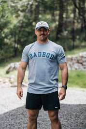SALE: DH Classic tee - DB Grey and blue
