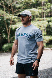 SALE: DH Classic tee - DB Grey and blue