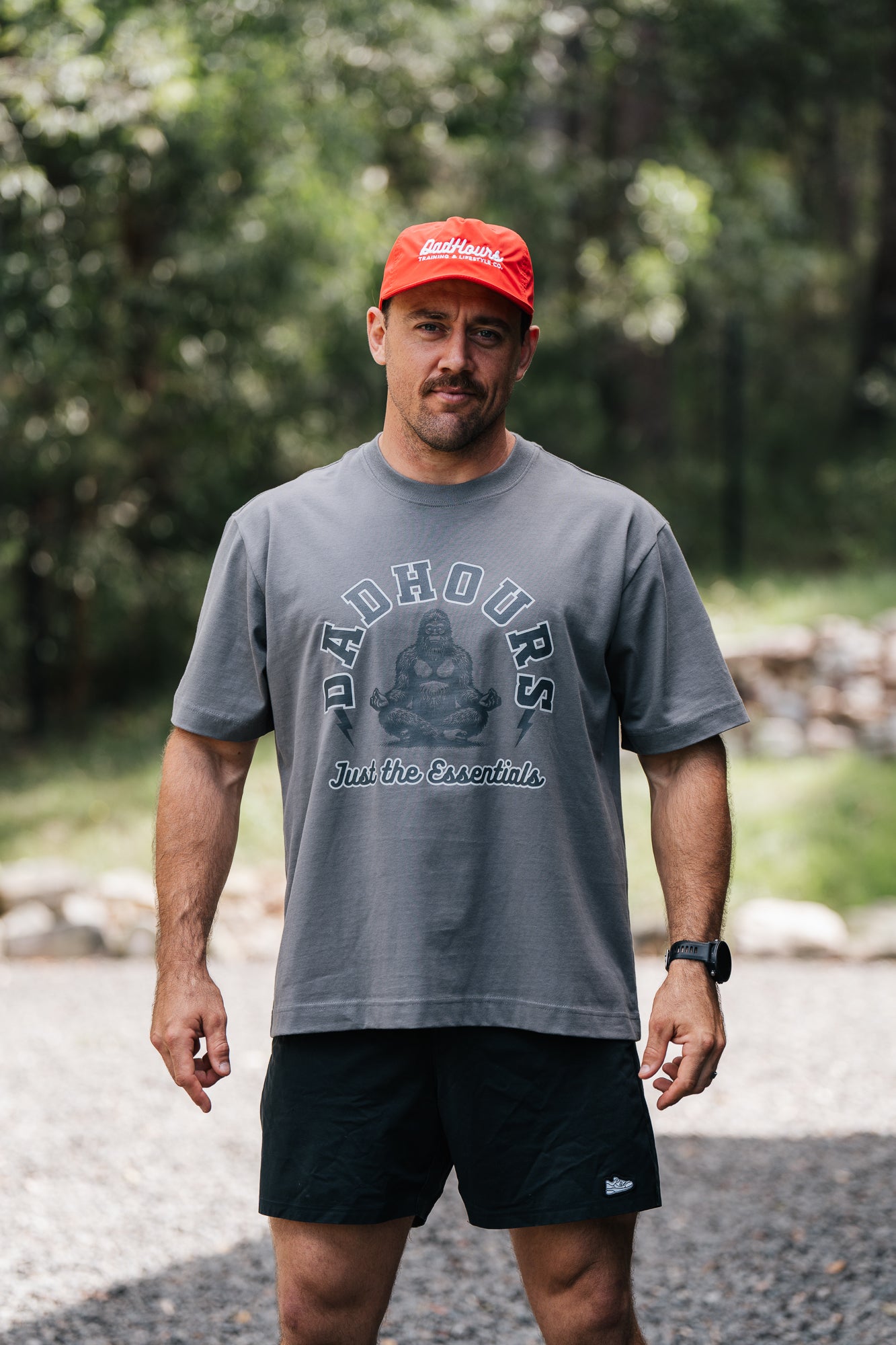 SALE: Dad Boxy tee - Sasquatch