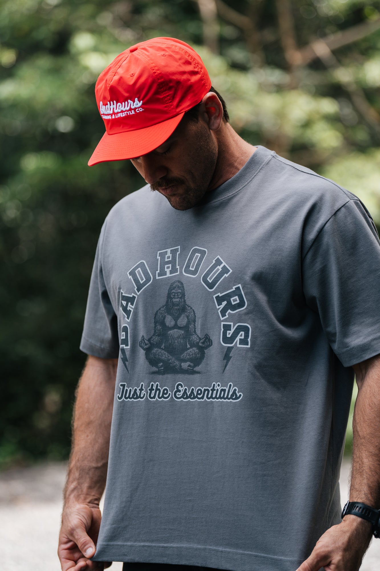 SALE: Dad Boxy tee - Sasquatch
