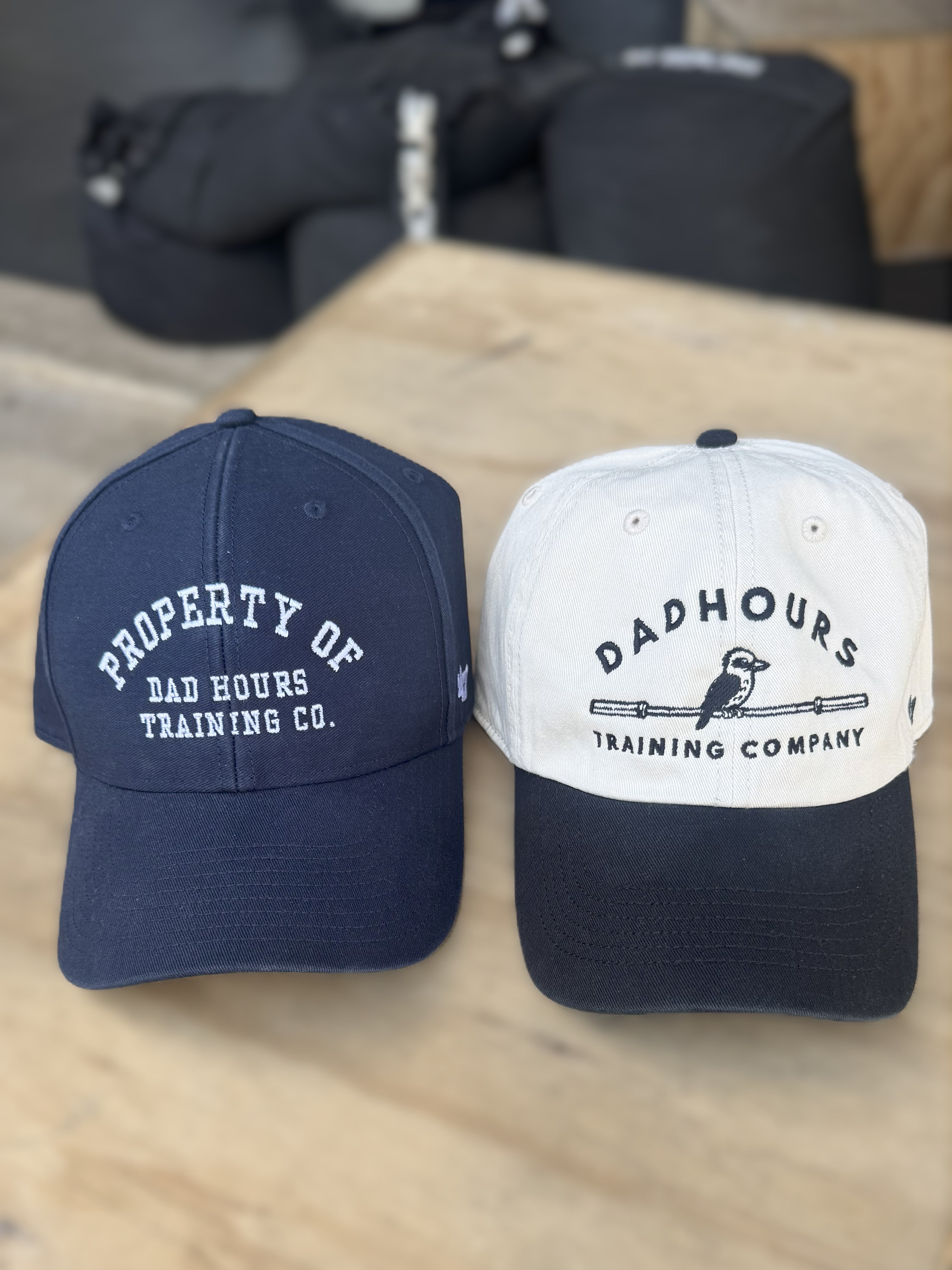 Property of Dad Cap Navy Blue