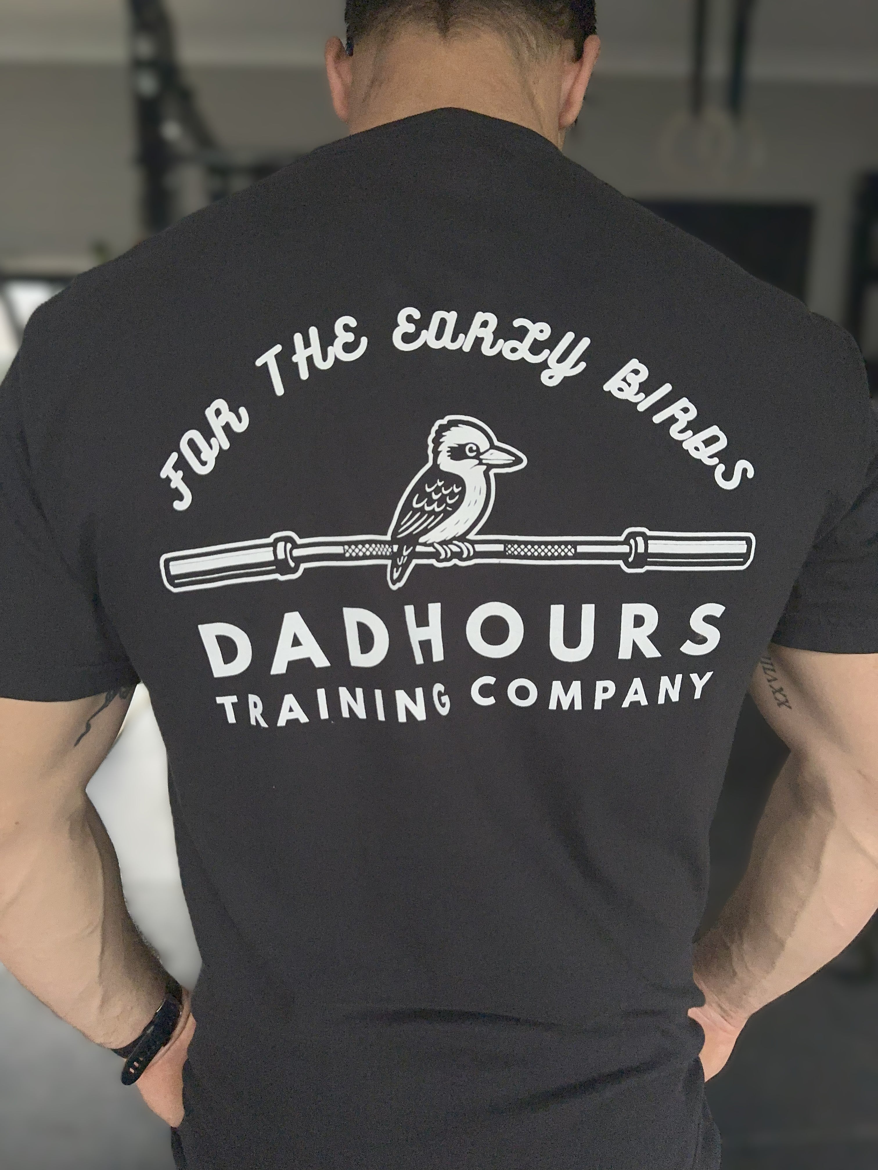 Early Bird Tee-Black