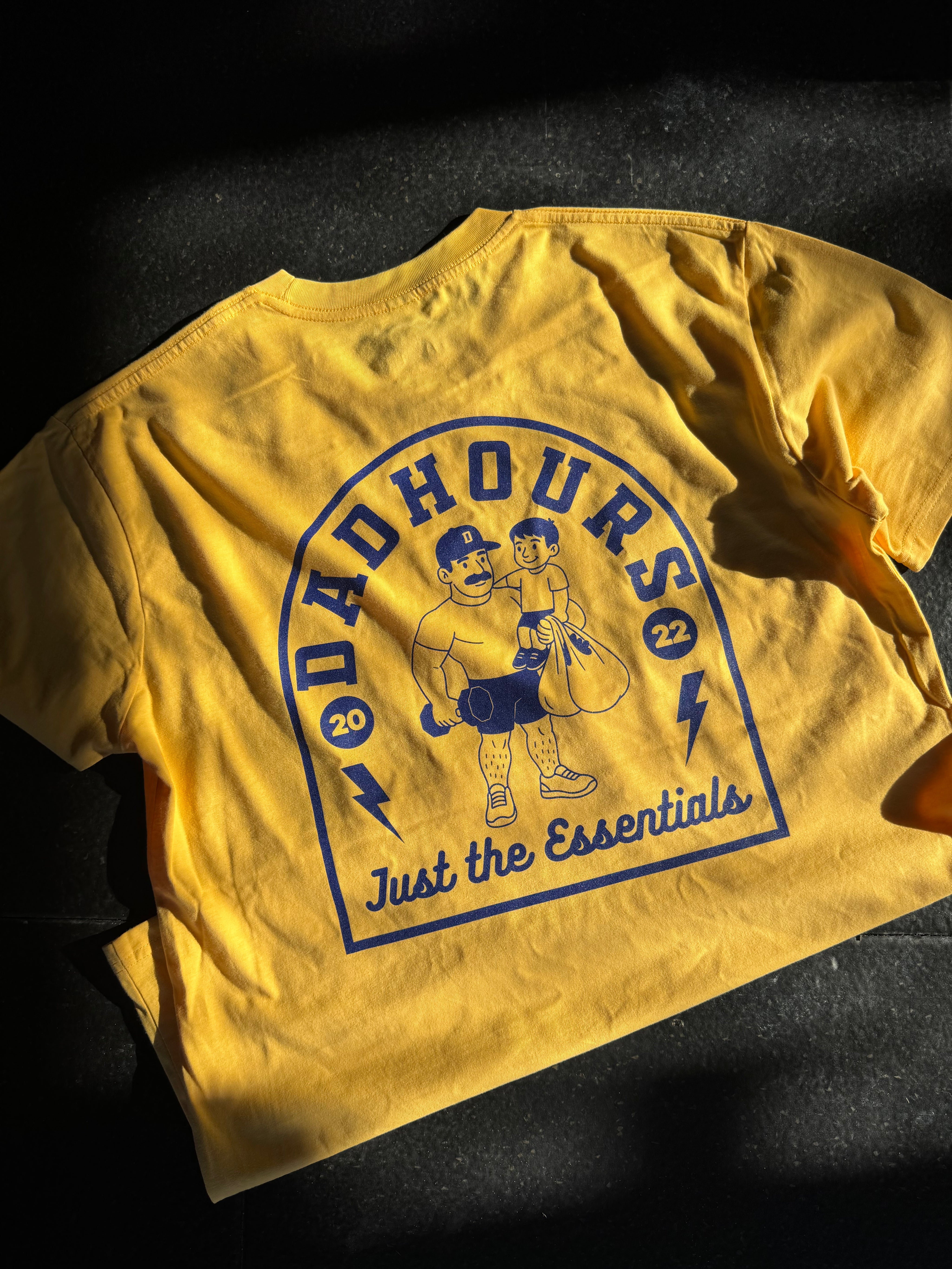DH Classic tee - Essentials yellow
