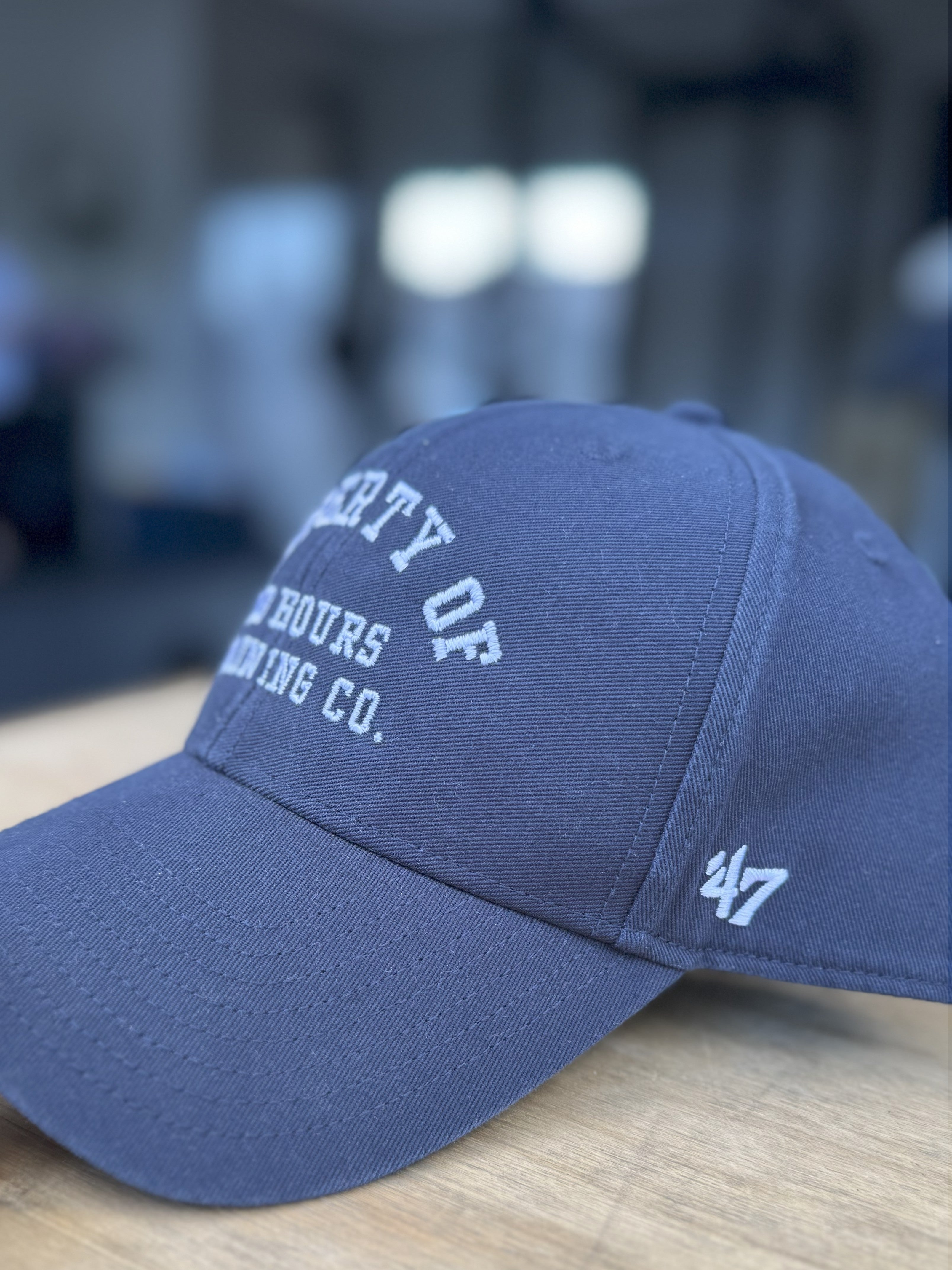 Property of Dad Cap Navy Blue