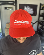 Run Cap - Red and white