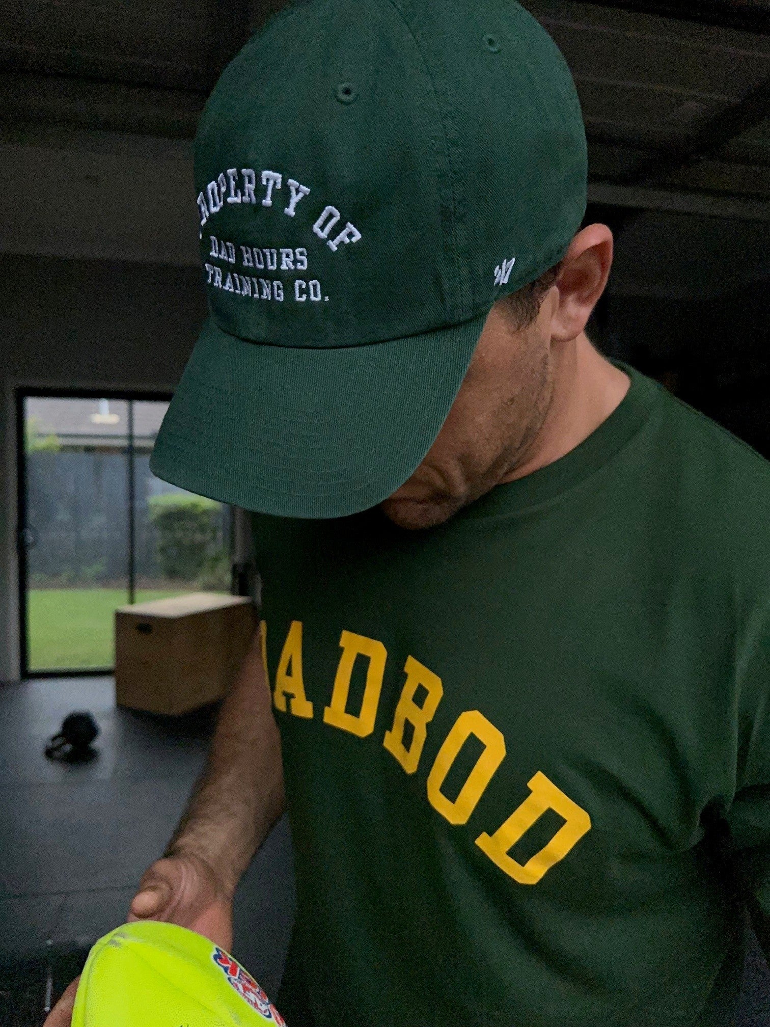 Property of Dad Cap  green