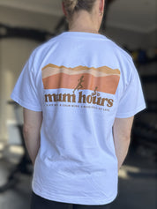 Mum Hours Naval Adventure Tee - White