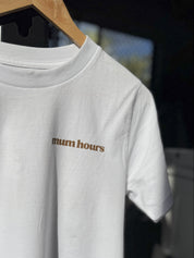 Mum Hours Naval Adventure Tee - White