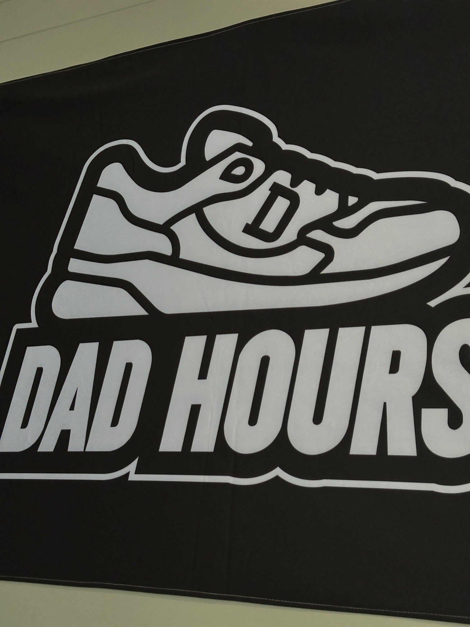 Dad Hours Gym Banner
